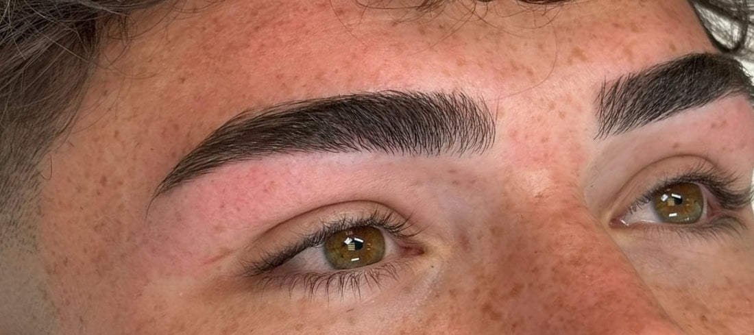 how to color men's brows