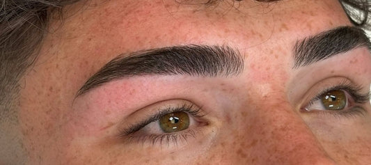 how to color men's brows