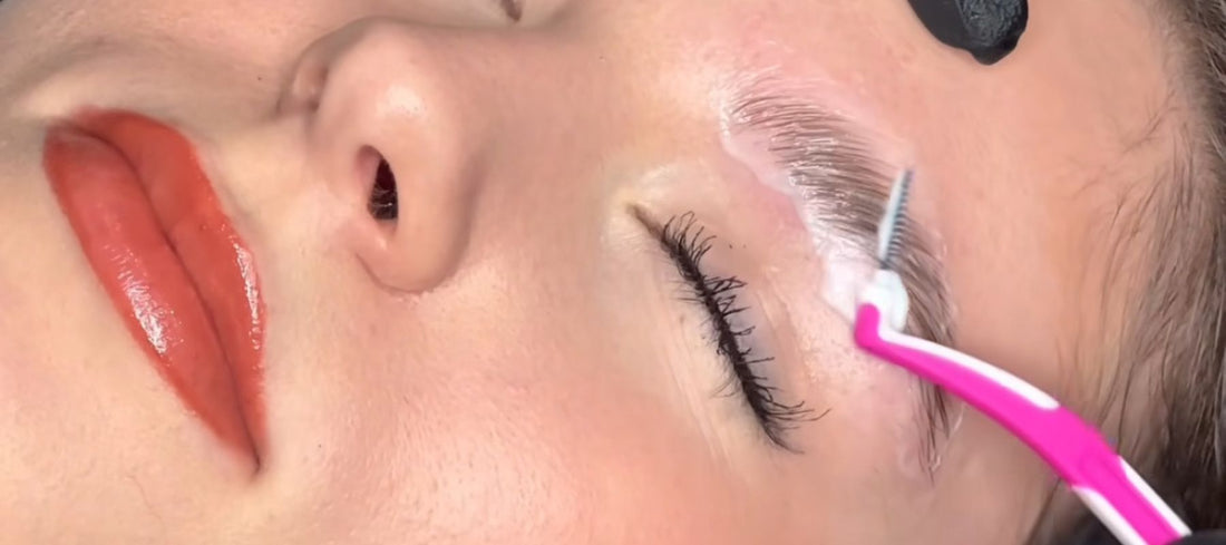 Common Eyebrow Lamination issues - and how to fix them