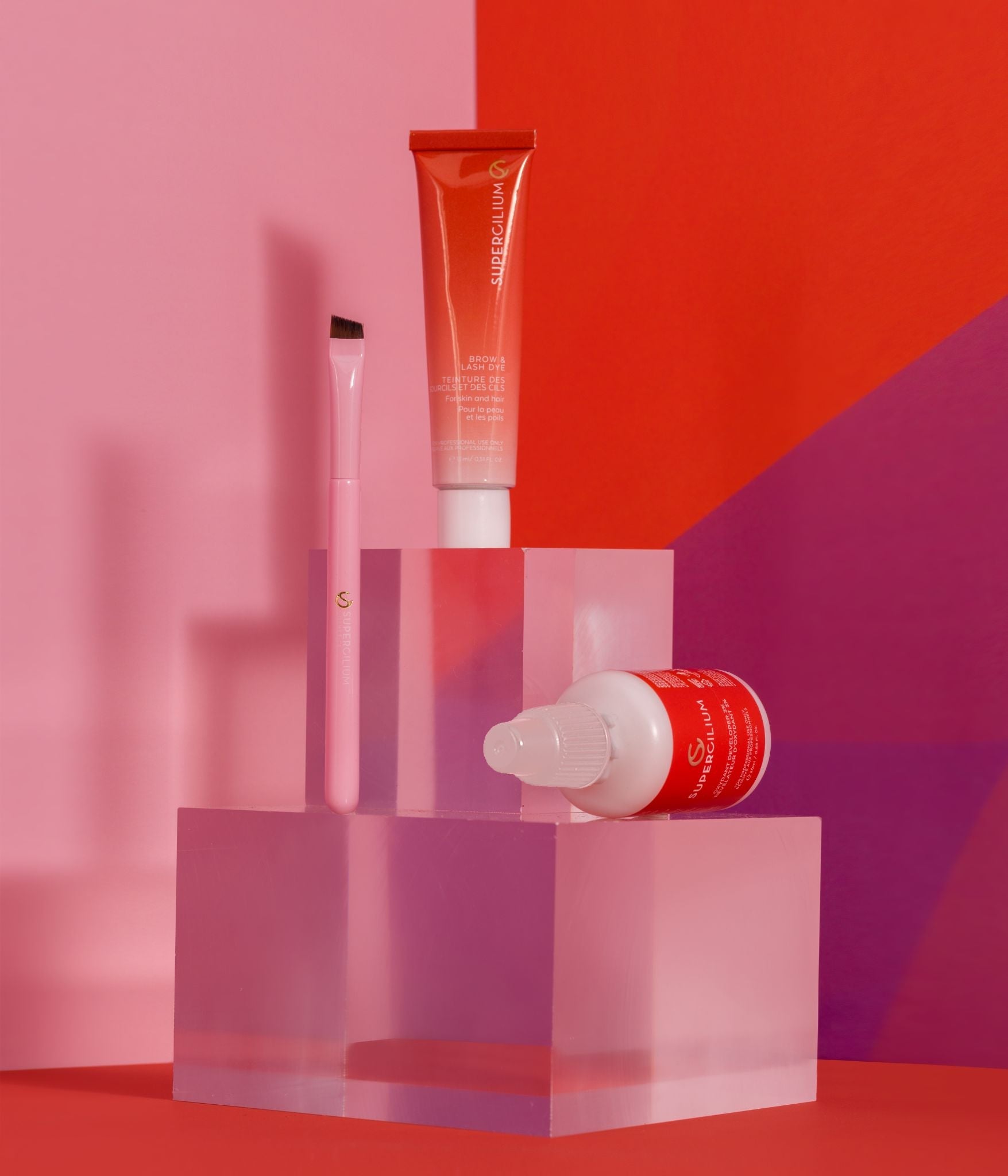 DIY Eyebrow Dye Kit Auburn Supercilium EU